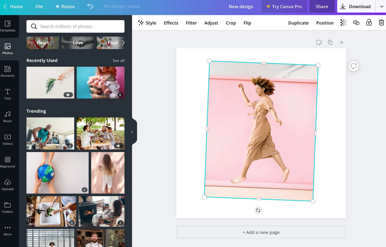 Aplikasi Edit Foto Online Canva