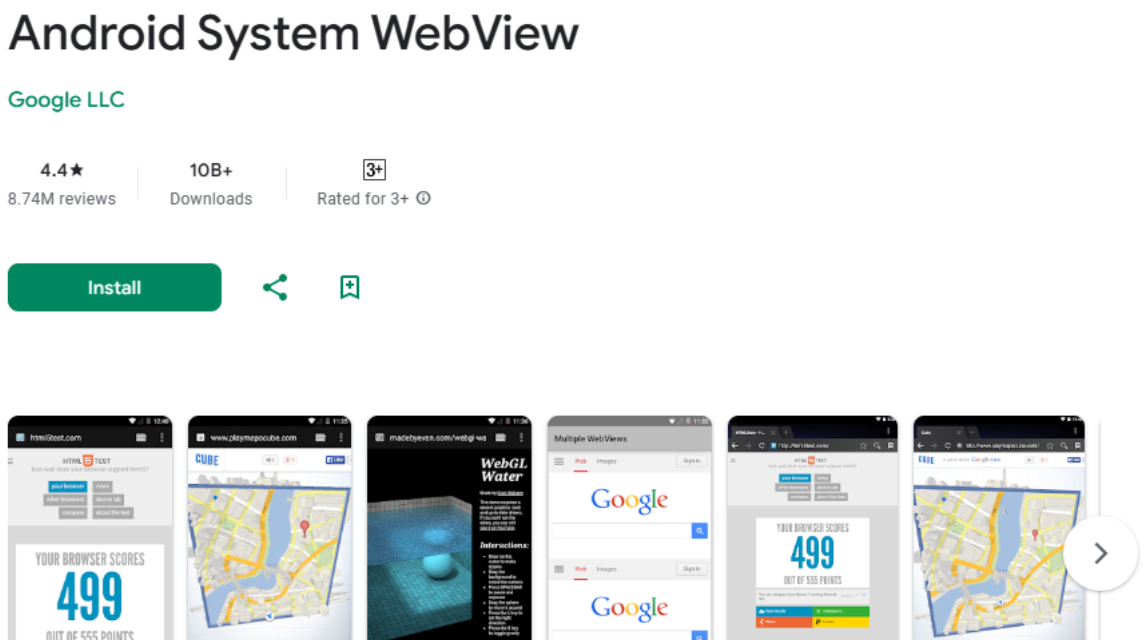 Apa Fungsi Android System Webview