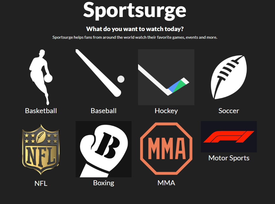 Sportsurge : Streaming Olahraga Gratis Beserta Alternatif Legalnya